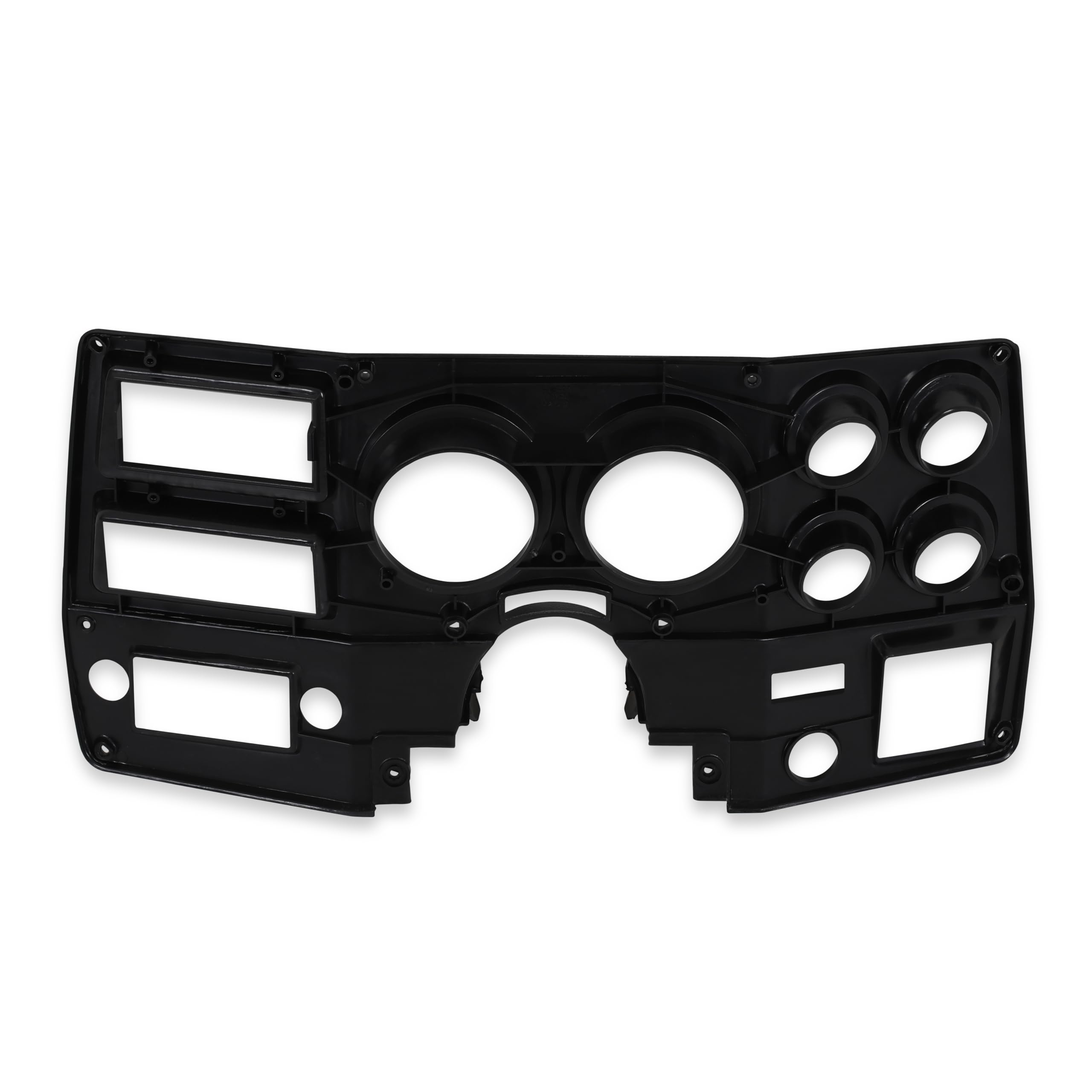 INST778 Brothers Trucks Instrument Bezel - With A/C - Black/Silver