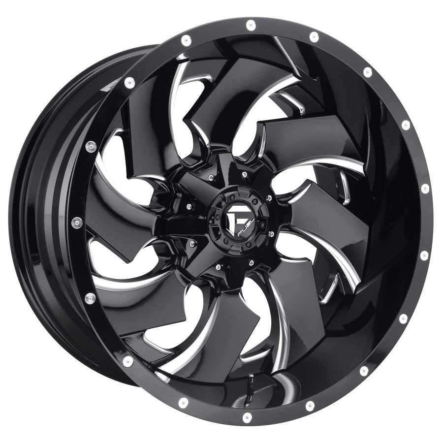 2PC Fuel D239 22X10 6X135/5.5 GL-BLK-MIL -13MM - D23922009850