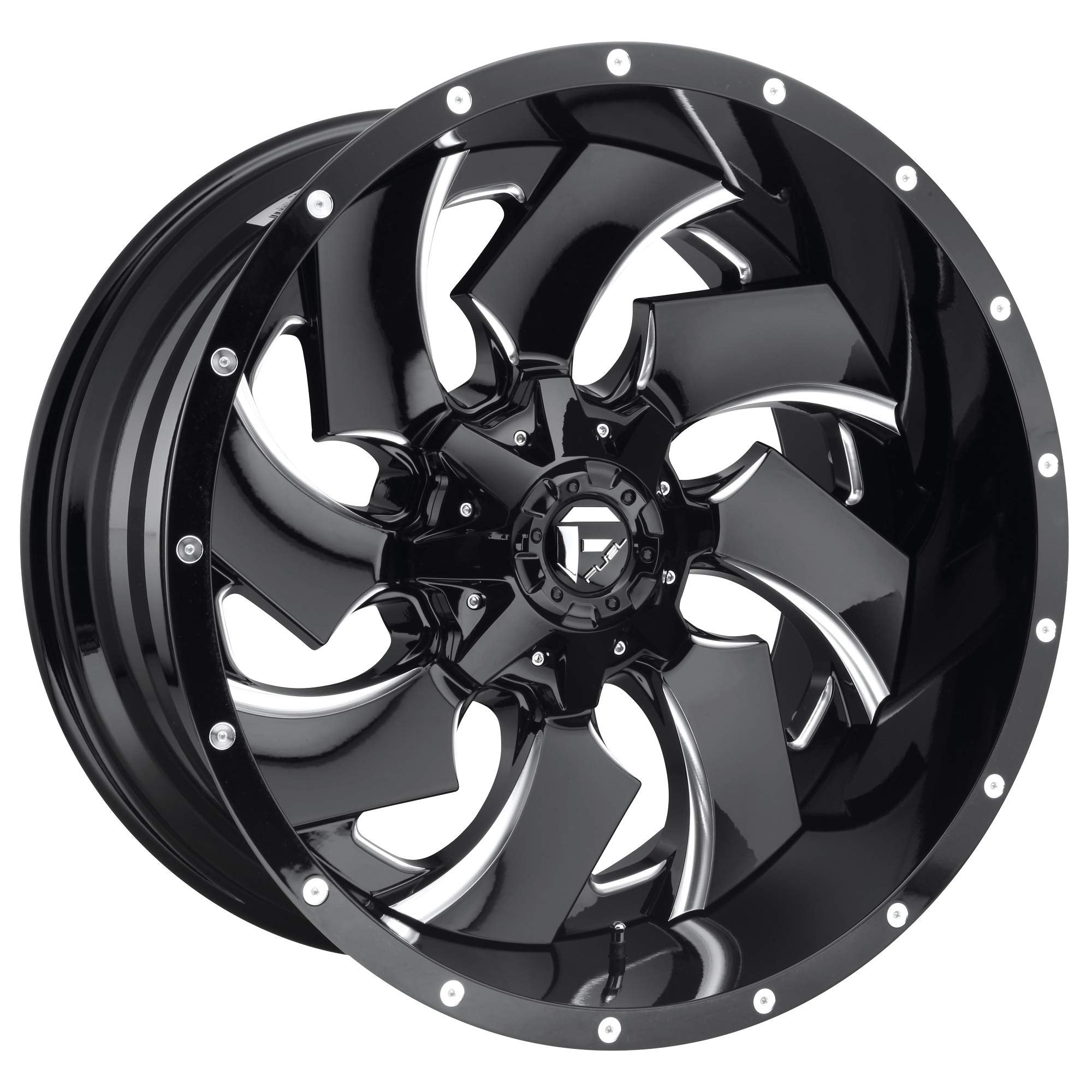 D239 Fuel Wheel 24X12 8X6.5 GL-BLK-MIL -44MM