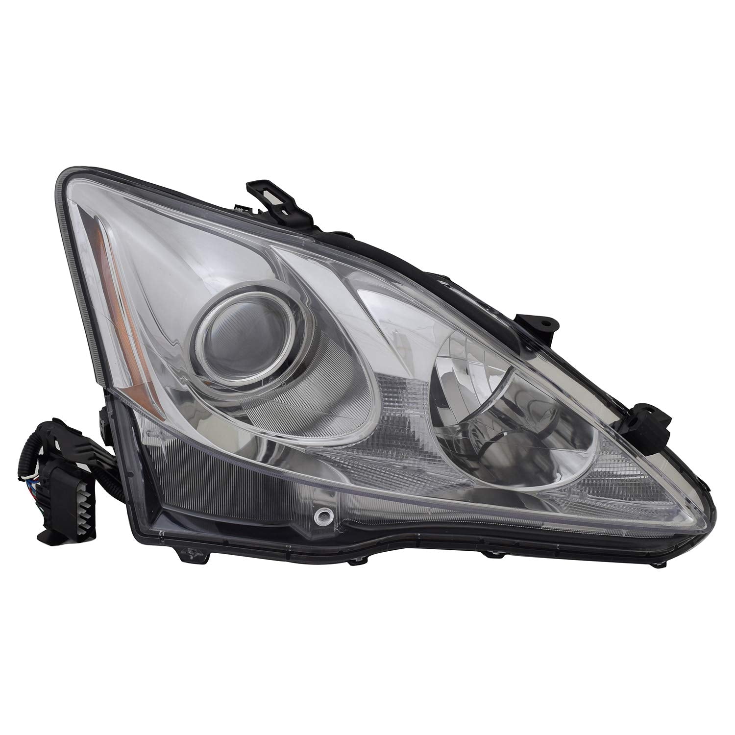 Right TYC Headlight Assembly Compatible with 2009-2010 Lexus IS250