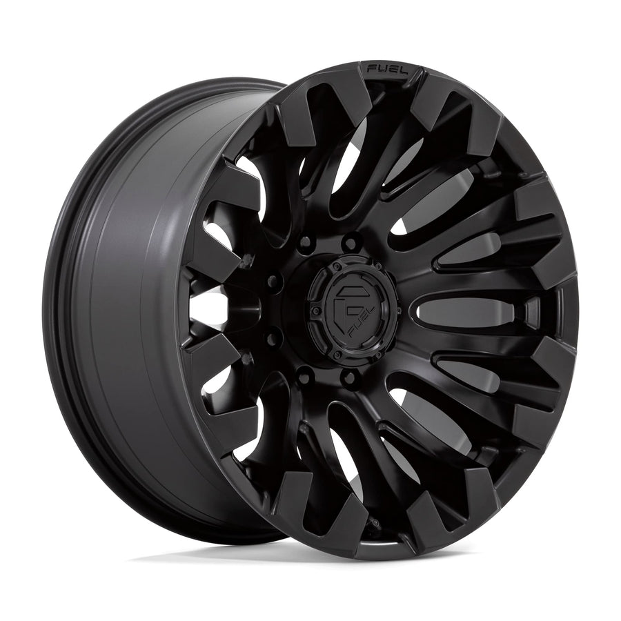 D831 QUAKE FUEL OFF-ROAD 20X10, 8X170, 4.79, -18mm BLACKOUT - D83120001747