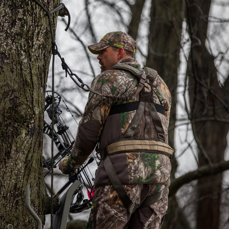 Men's Summit Treestands Pro Safety Harness, Medium, Black (SU83081)