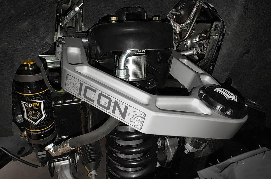 Billet ICON UCA, Compatible with 21-22 Bronco Non-Sasquatch 3-4" Lift Stage 8 Suspension System, K40008
