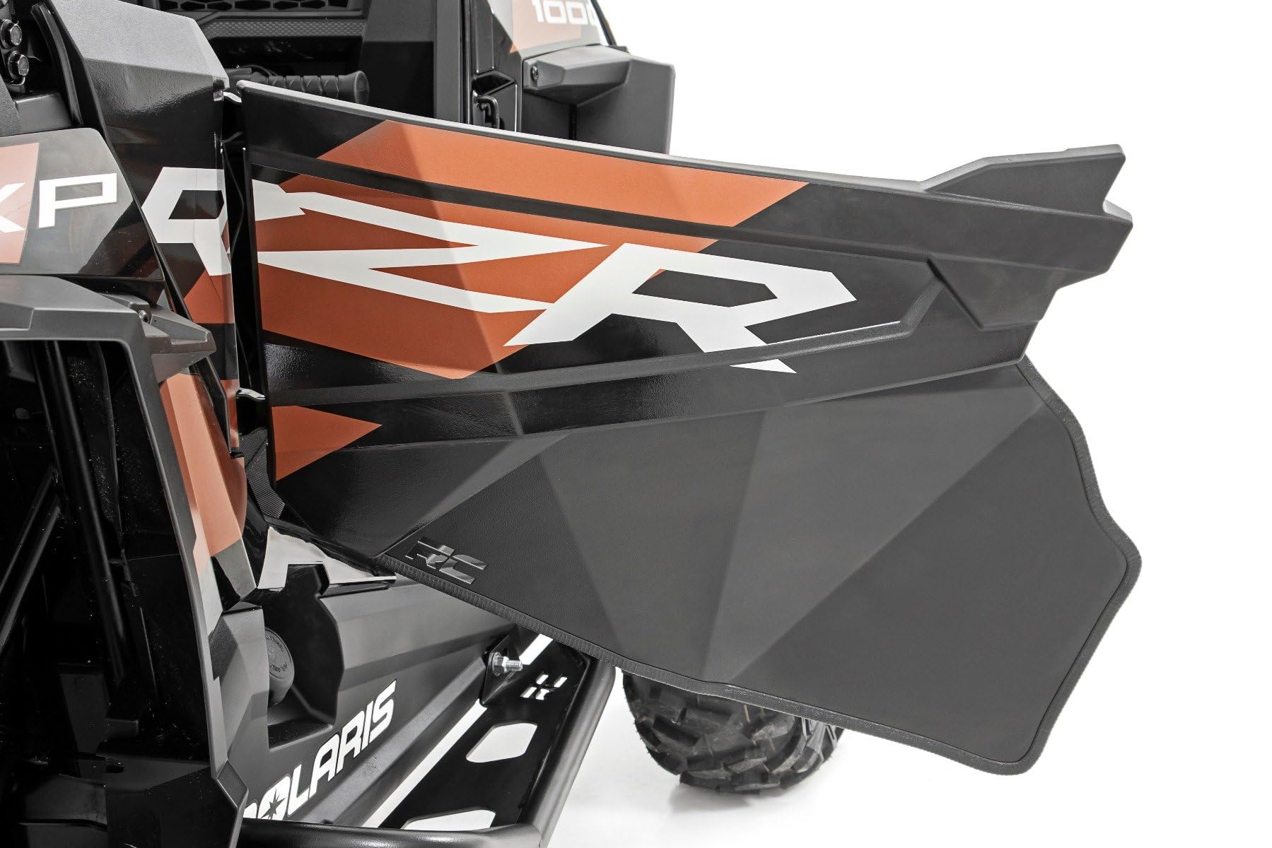 Rough Country Lower Door Set for RZR XP 1000 Polaris (2014-2023) - Steel Cab Protection Panels, Blocks Mud & Debris, OEM-Style Fit