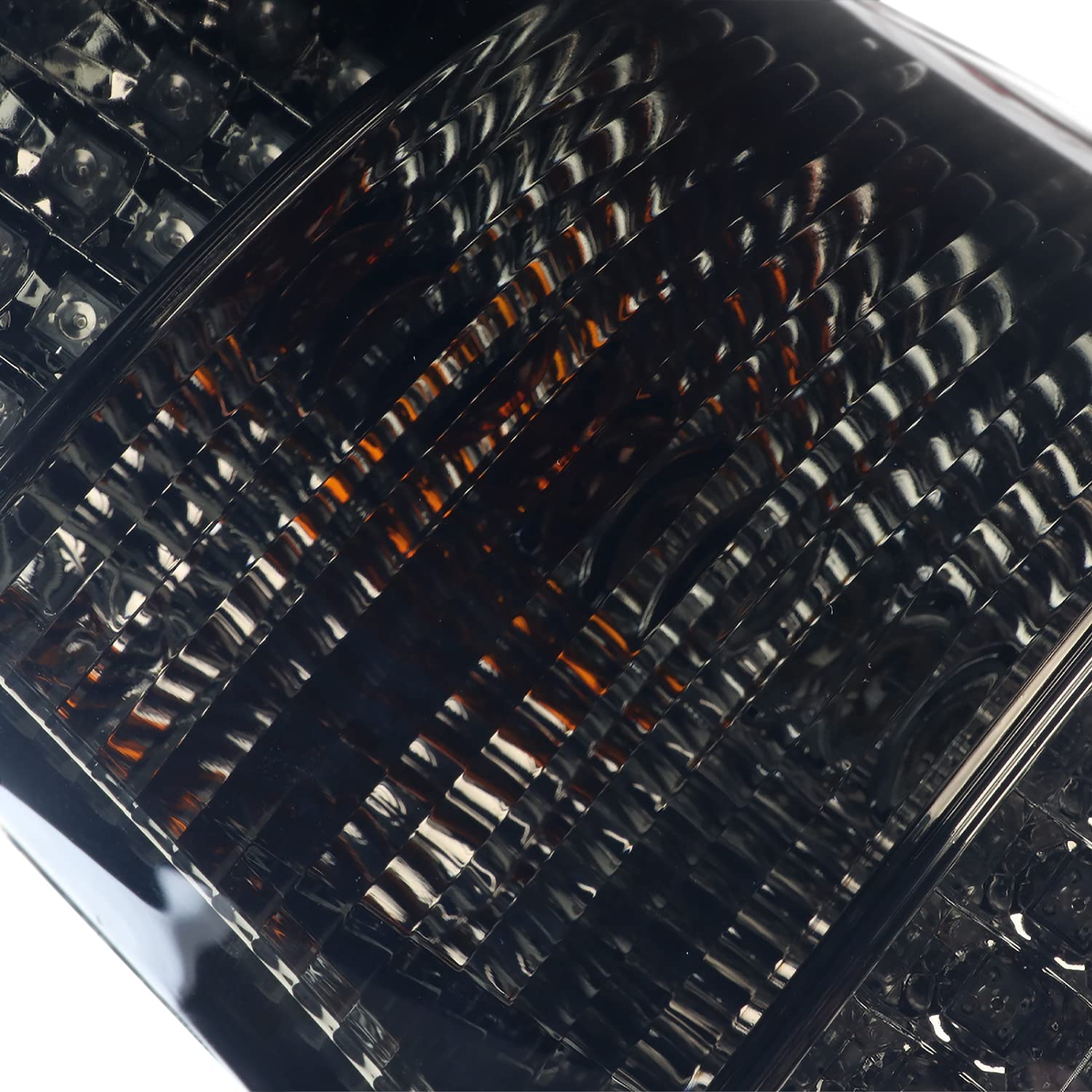 Smoke LED Tail Lights SPEC-D TUNING Compatible with 1998-2005 Mercedes-Benz W163 M-Class, Left + Right Pair Assembly