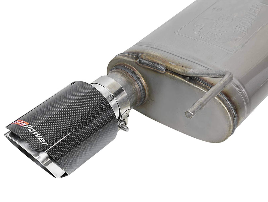 Mach Force Xp aFe Power 49-43105-C Axle Back Exhaust System