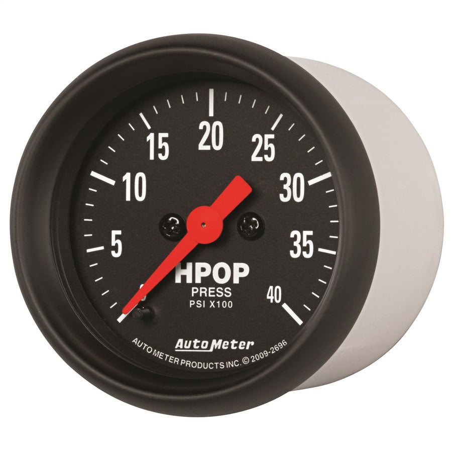Z-Series AUTO METER High Pressure Oil Pump Gauge , 2.3125 in.