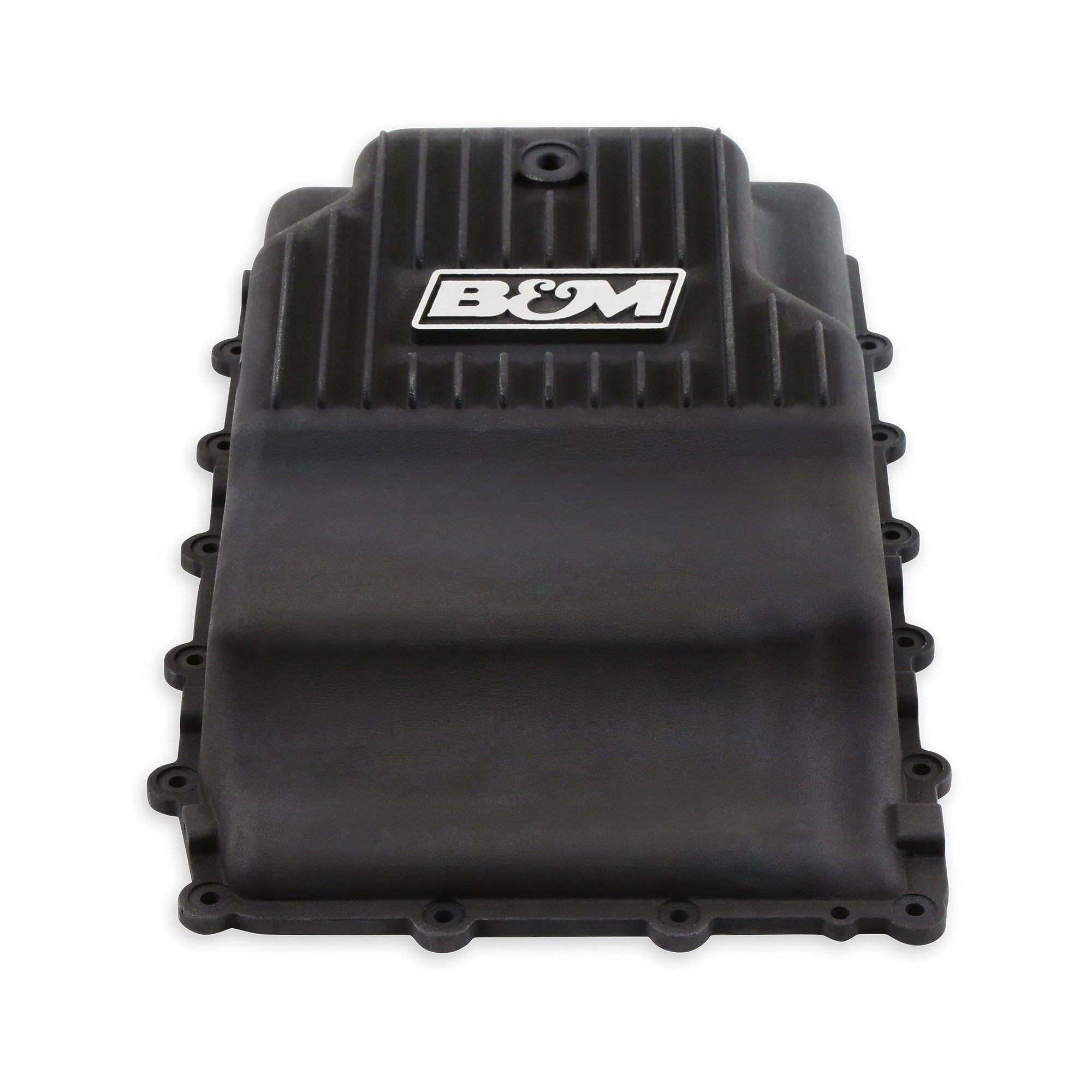 Cast Trans Pan B&M, 17-24 Ford 10R80, Black (71400)