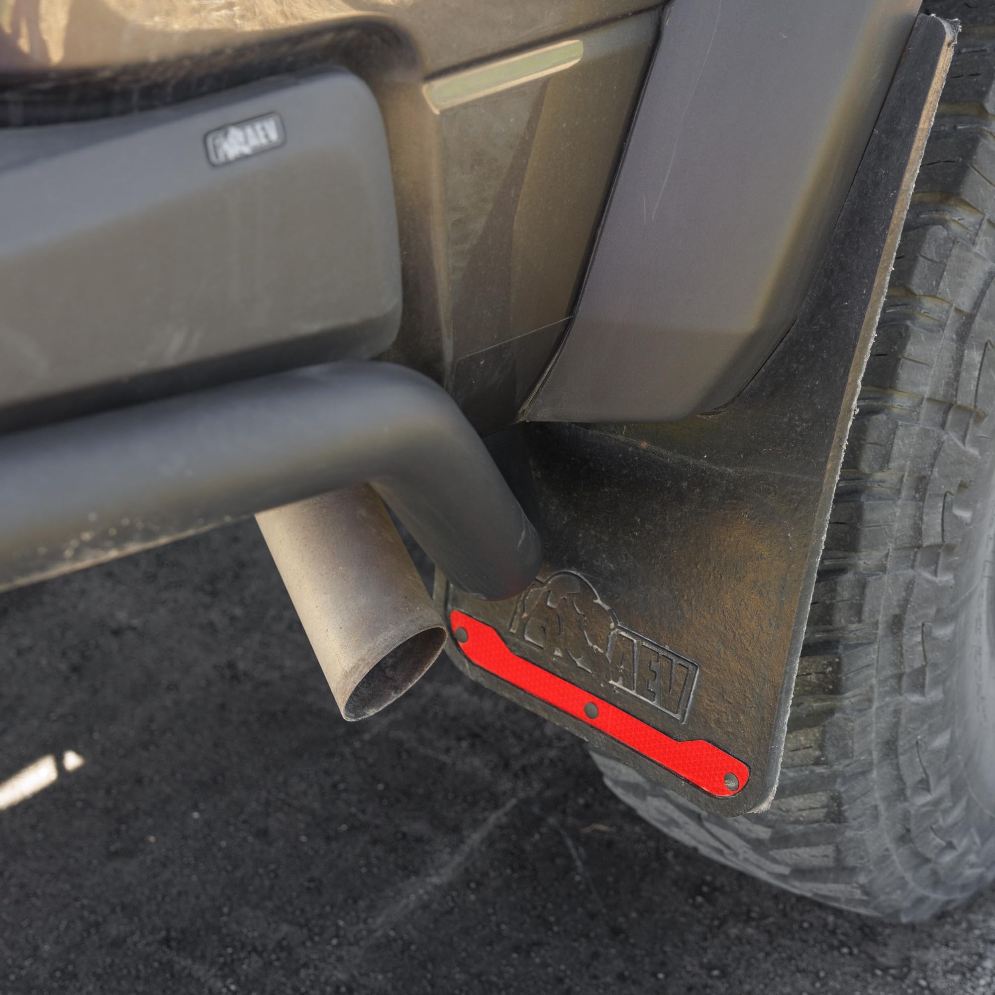 Rear AEV Splash Guards for 2010-26 RAM HD w/AEV Highmark Flares