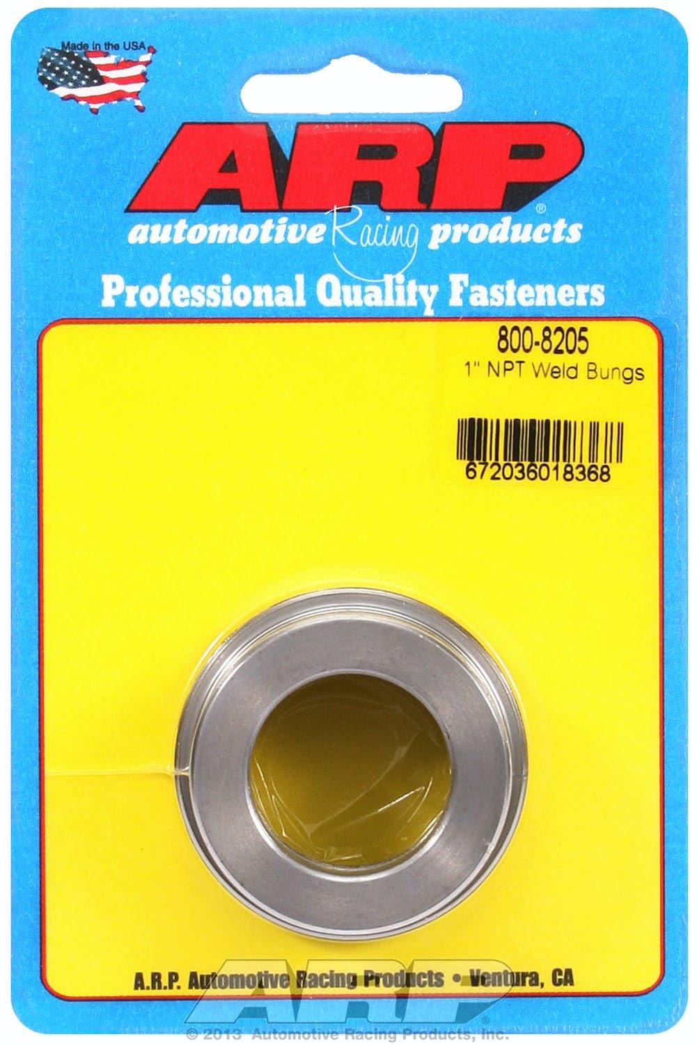 Weld Bung, ARP (800-8205) Steel