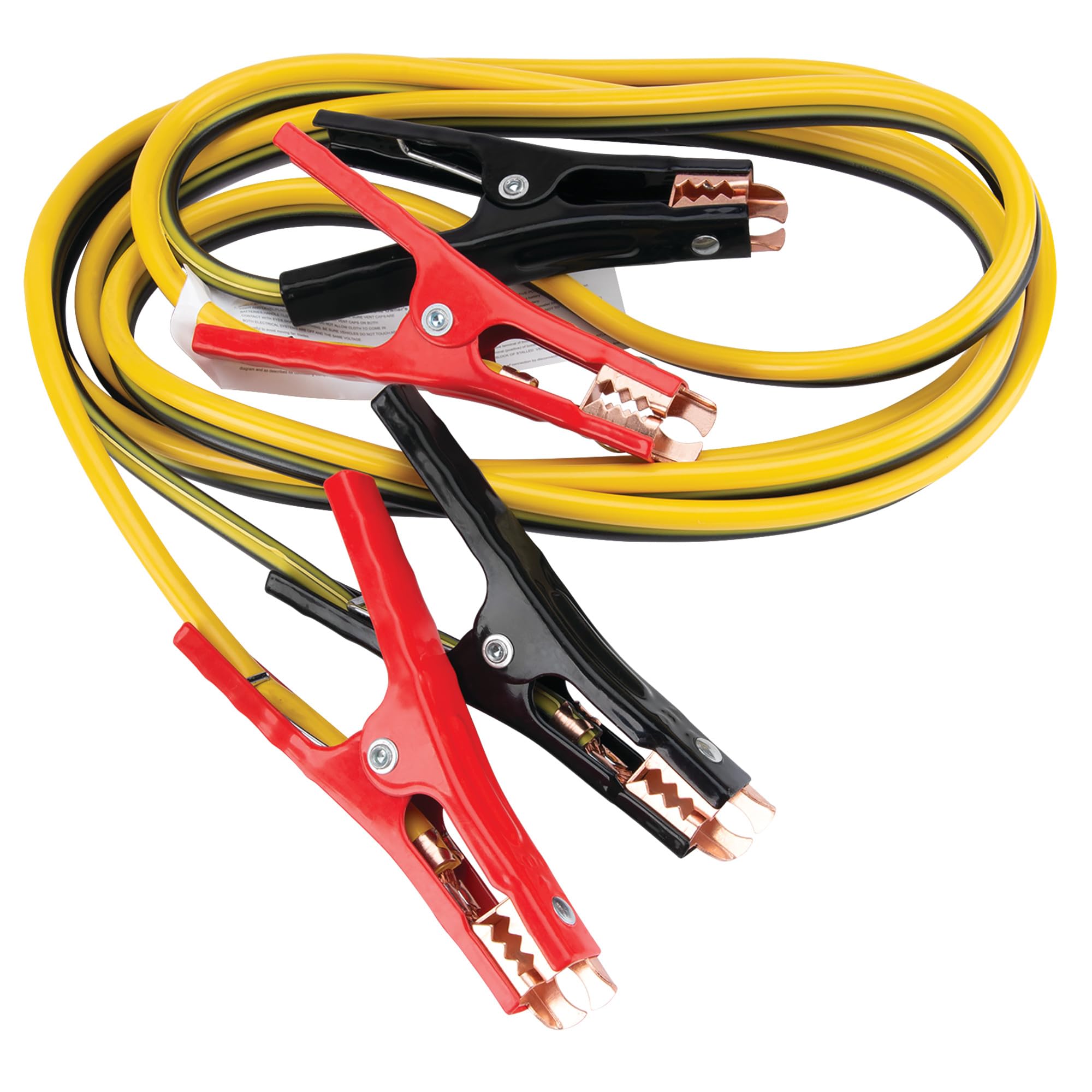 8GA x 12' Performance Tool W1671 Jumper Cables - Heavy Duty Booster Cables with Copper-Clad Aluminum Wire for Cars, Trucks, and SUVs