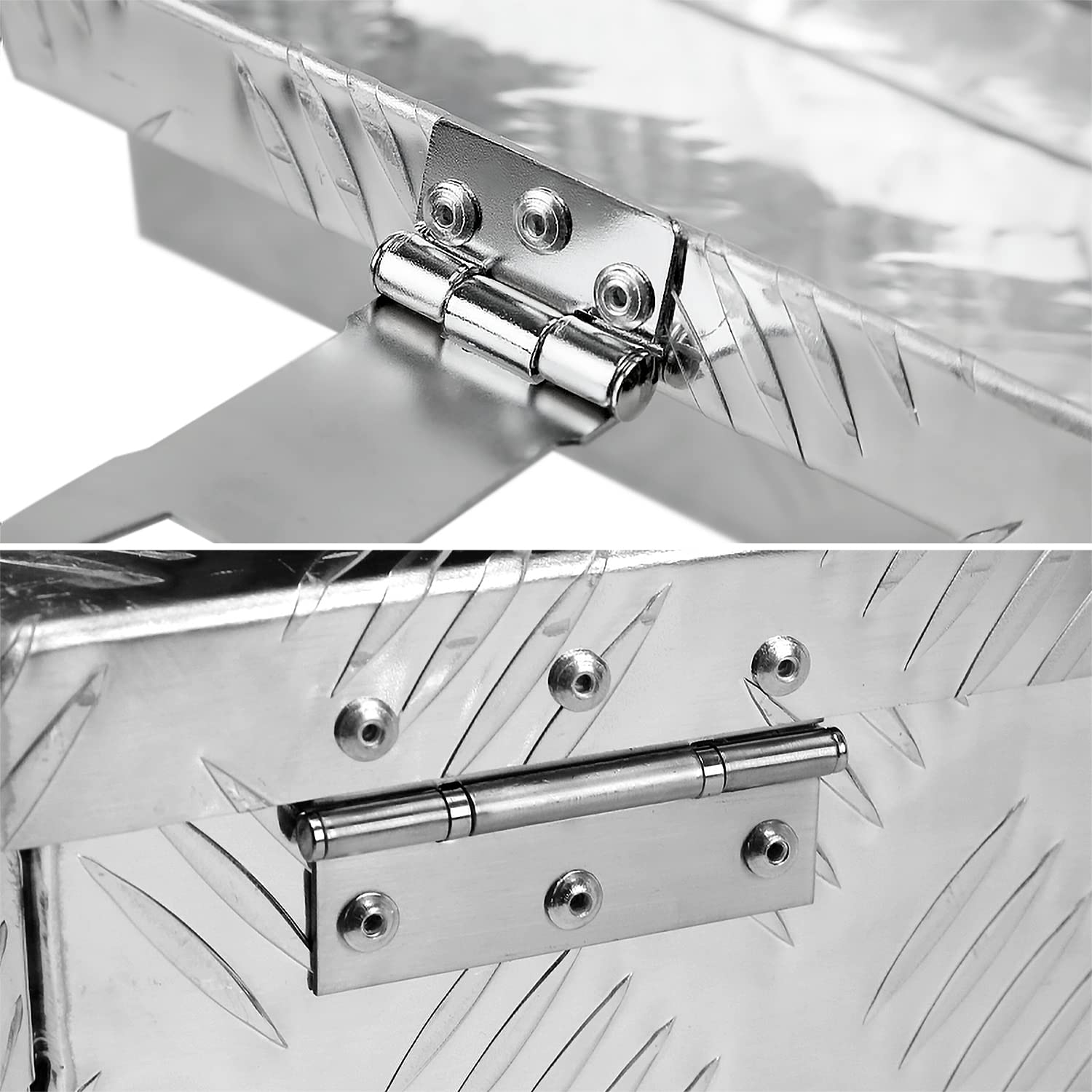 Heavy Duty Spec-D Tuning 31" Aluminum Tool Box Truck Pickup Trailer Underbody Storage + Handles