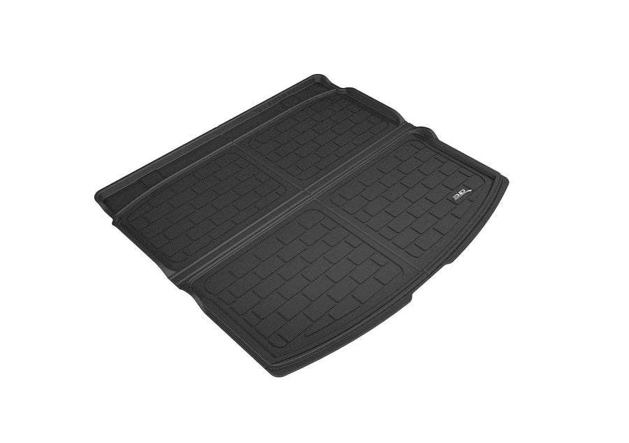 3D MAXpider Cross Fold Stowable Custom Fit All-Weather Cargo Liner for Honda CR-V CRV 2017-2022 Upper Section- Kagu Black