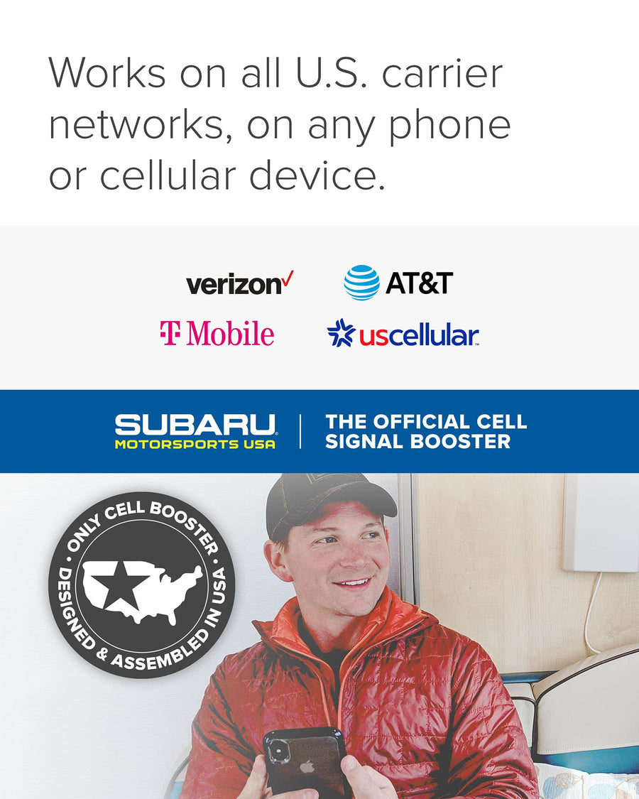 Destination RV weBoost - Cell Phone Signal Booster for Stationary Use | Boosts 5G & 4G LTE for All U.S. & Canadian Carriers - Verizon, AT&T, T-Mobile, more | Made in the U.S. | FCC Approved (470159)