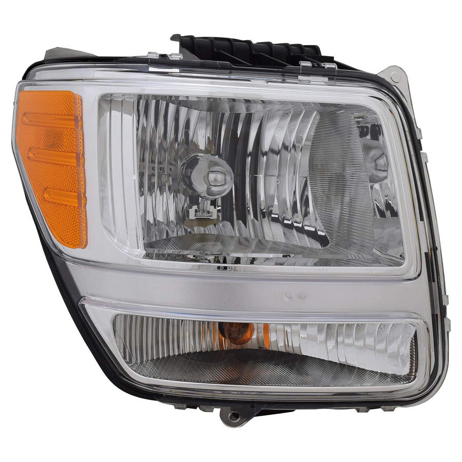 Right TYC Headlight Assembly Compatible with 2007-2011 Dodge Nitro