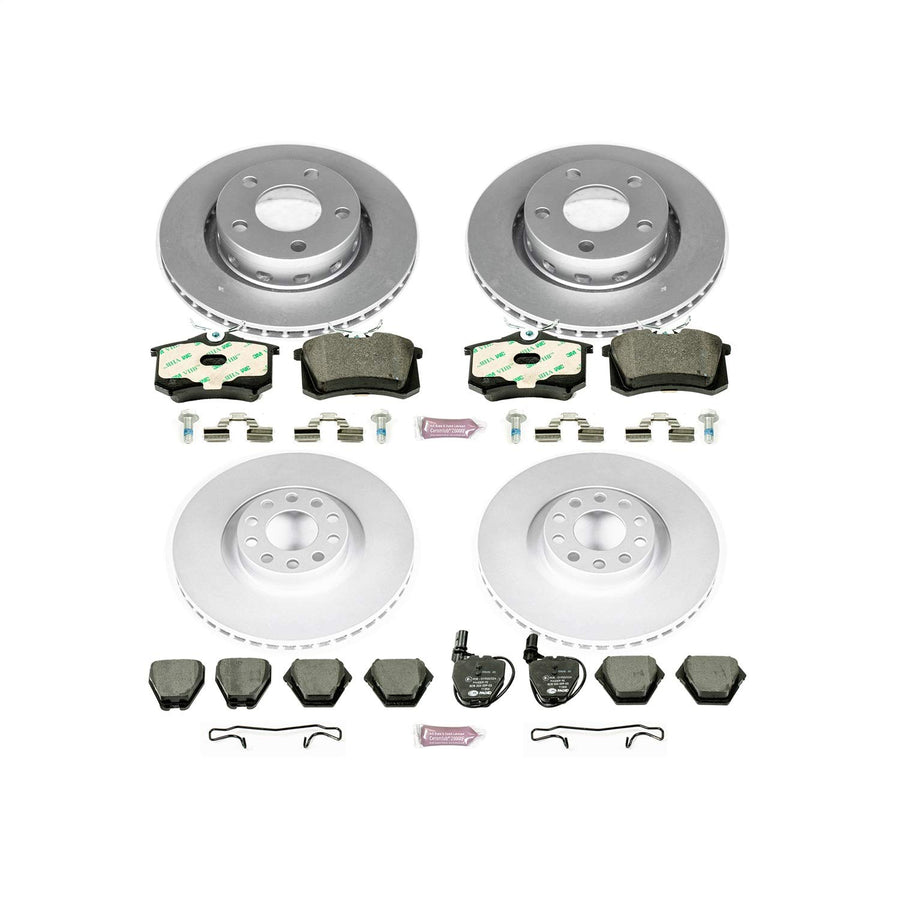 Euro-Stop Brake Kit Power Stop ESK4204 For Audi A6 Quattro 2000-2004 [Model Specific]