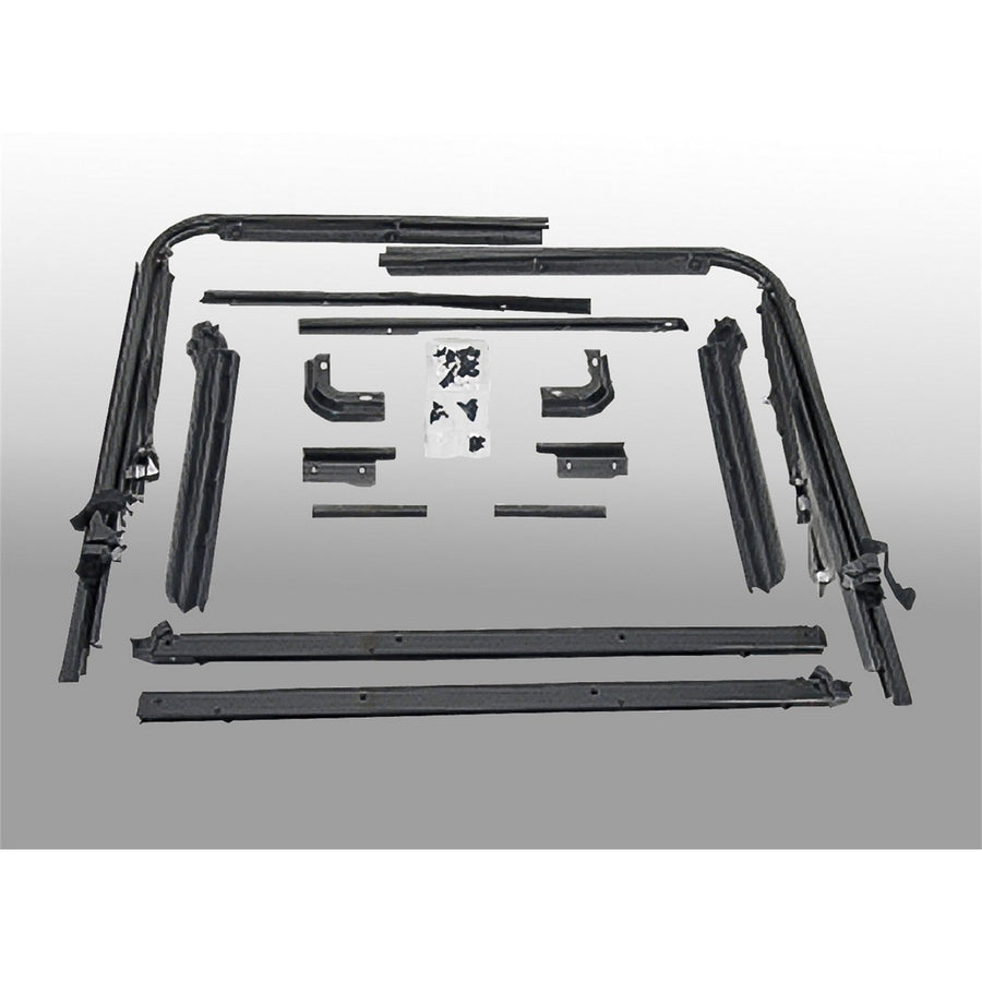 Soft Top Hardware Kit Rugged Ridge 13510.01, Factory Replacement; 87-95 Jeep Wrangler YJ