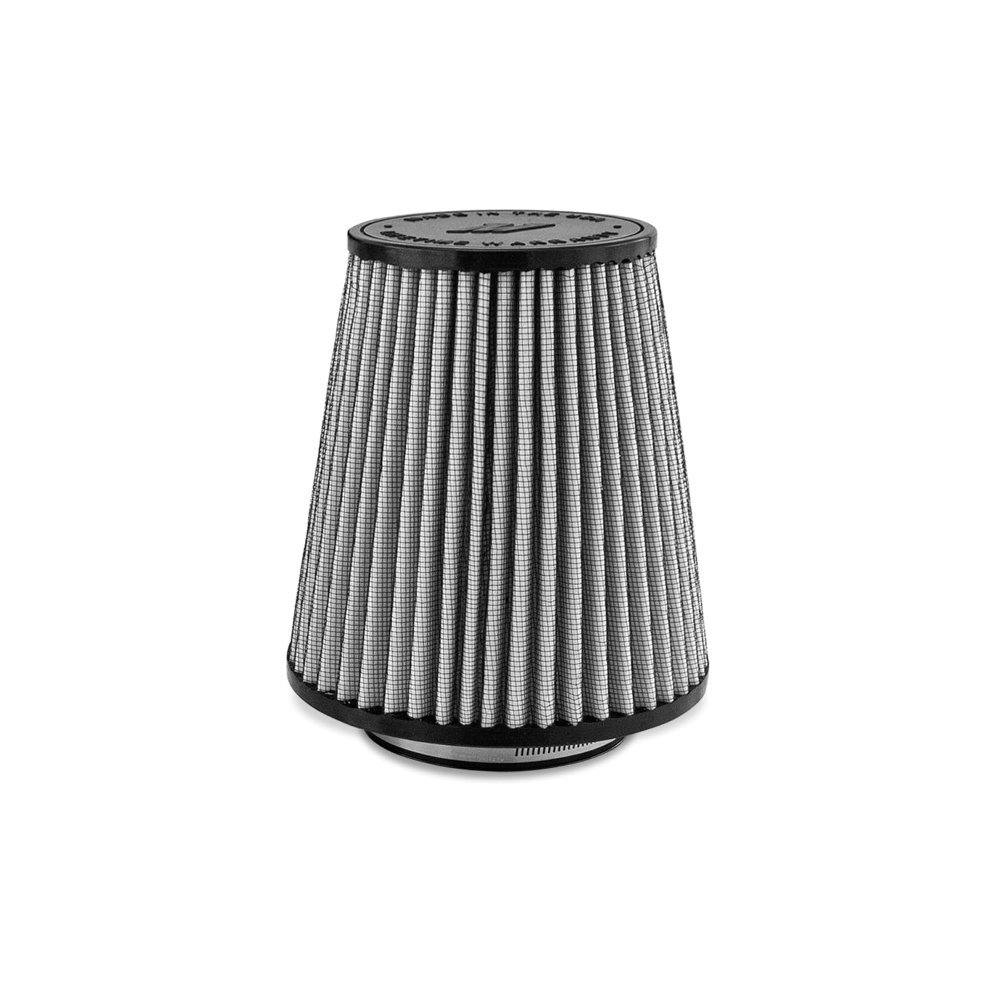 Mishimoto Air Filter, MMAF-4578DW, 4.5" Inlet, 7.8" Filter Length, Dry Washable