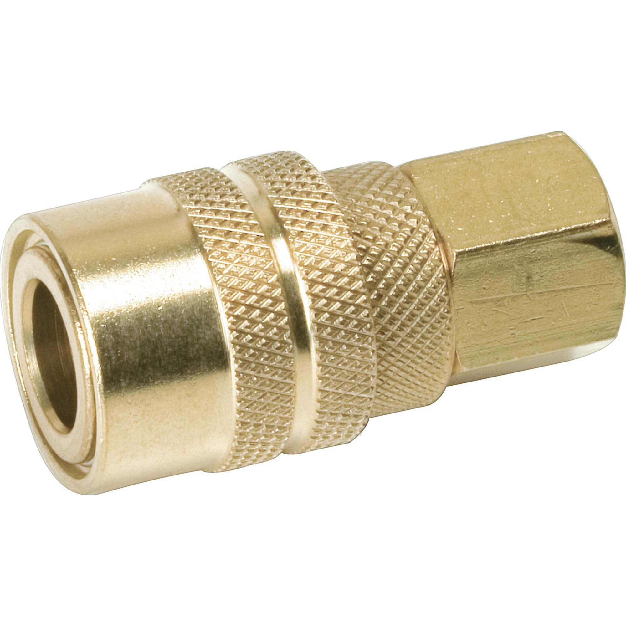 W3225 Performance Tool 1/4-Inch Female NPT Brass Coupler with Small Fishbowl, US Patented Design
