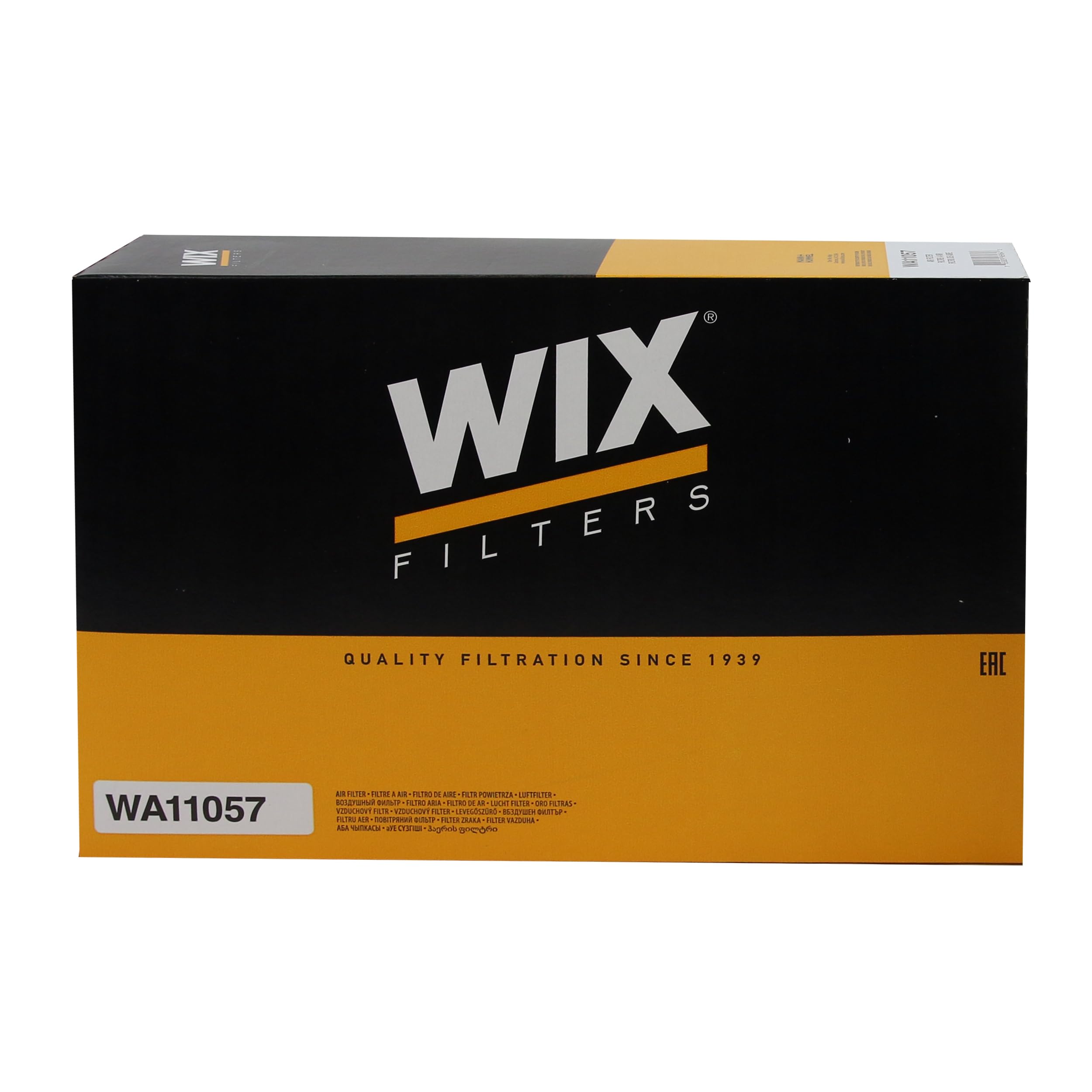 WIX WA11057 Compatible Engine Air Filter With 6.6L Chevy Silverado 2500HD (20-23), 3500HD (20-22), GMC Sierra 2500HD (20-23)