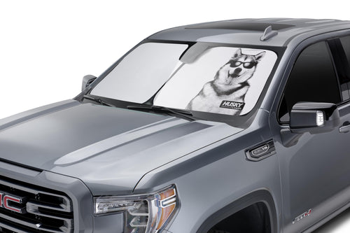Husky Liners Sunshade Custom Fit | Fits 2023-2024 Chevrolet Colorado, Crew Cab; 2023-2024 GMC Canyon, Crew Cab, 1 pc. | Silver - 97017