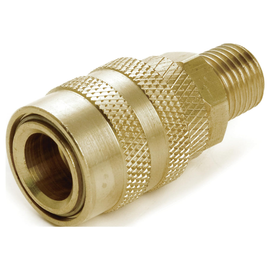 1/4-Inch Male NPT Air Hose Fitting Connector for High Performance Performance Tool M504C Brass Construction Pneumatic Tools