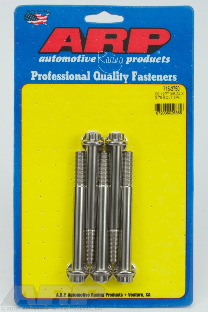 Hex Bolt ARP (715-3750), Stainless Steel