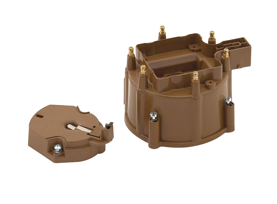 Distributor Cap & Rotor Kit ACCEL 8129 - HEI Style - Brown