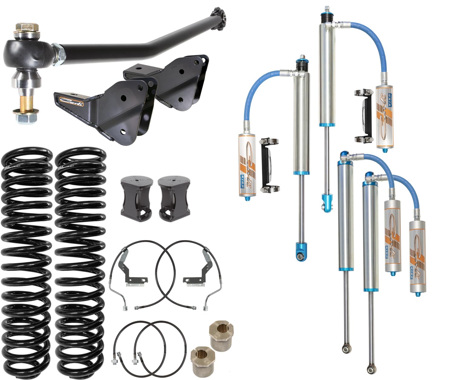 Ford F250/350 4X4 Diesel Carli 5.5" PINTOP System 23+