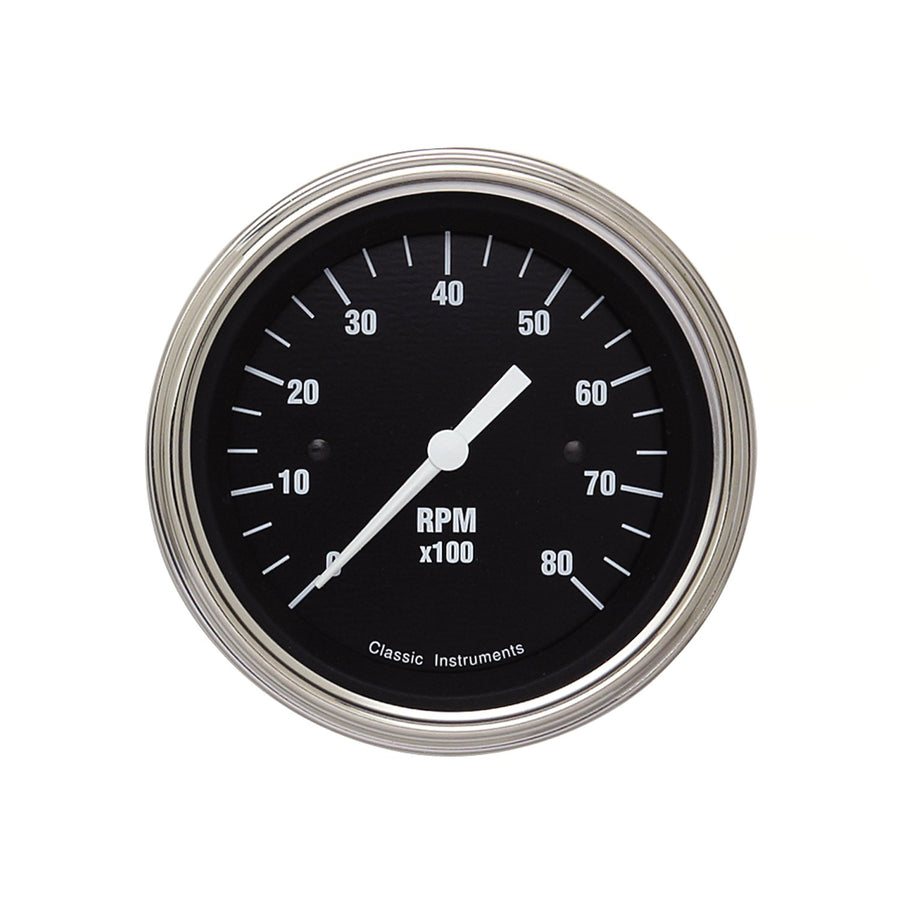 Hot Rod Classic Instruments HR80SLF 3 3/8" Tach 8000 RPM