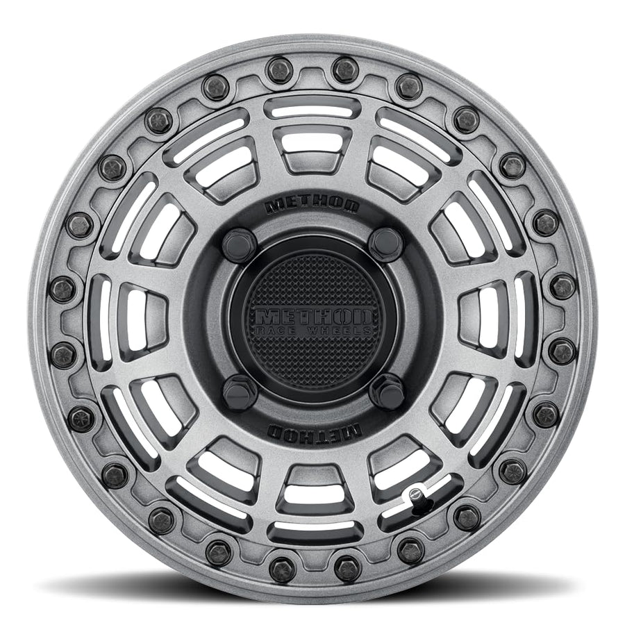 Method Race Wheel 15x7" UTV Beadlock 4x156, 38mm offset 5.33" Backspace, MR415570461252B