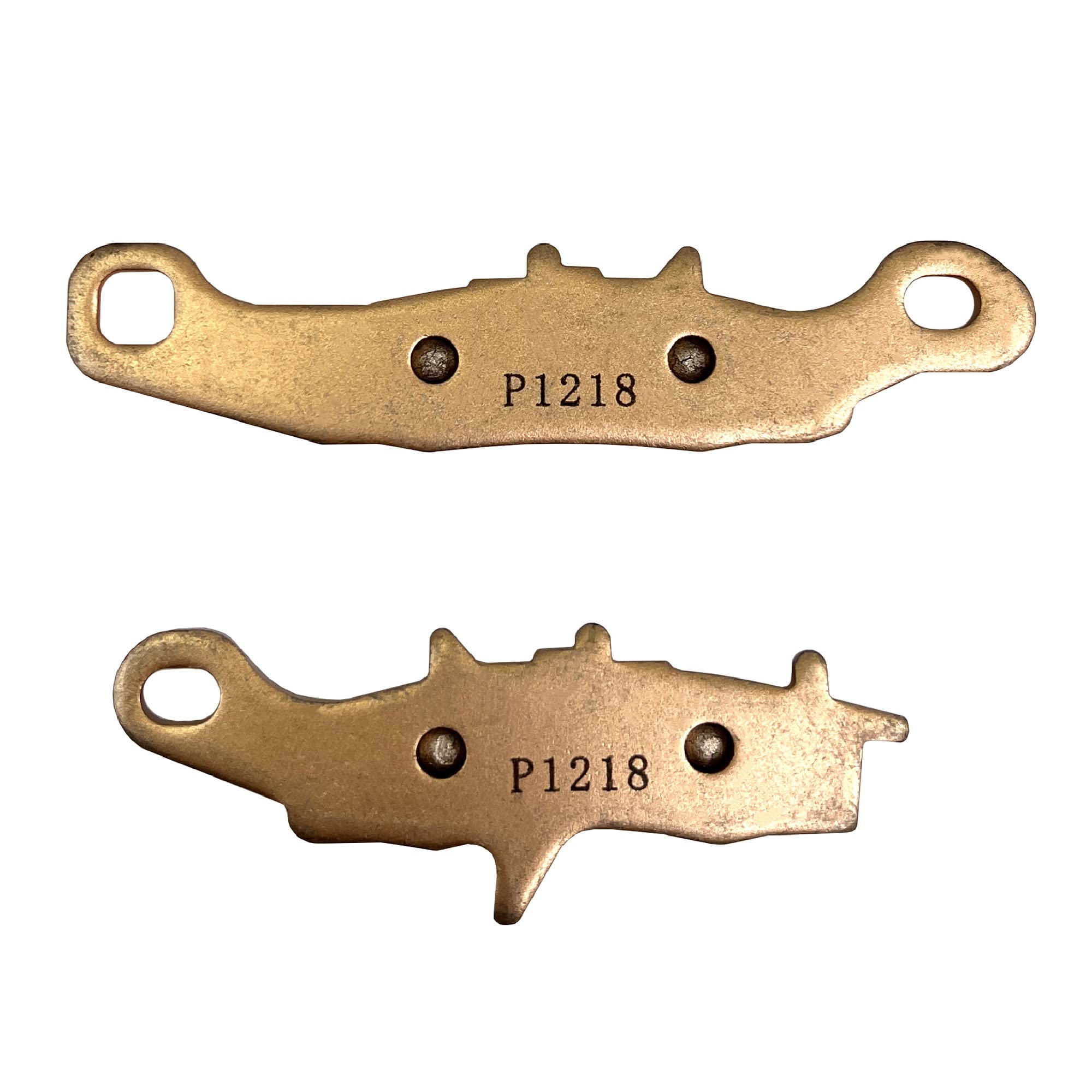 Demon Front Left Powersports Sintered Brake Pads for Kawasaki Prairie/Brute Force/KFX 450, Sintered Metallic Material Better Grip, Reduced Brake Fade, Longer Life (See Fitment Details in Description)