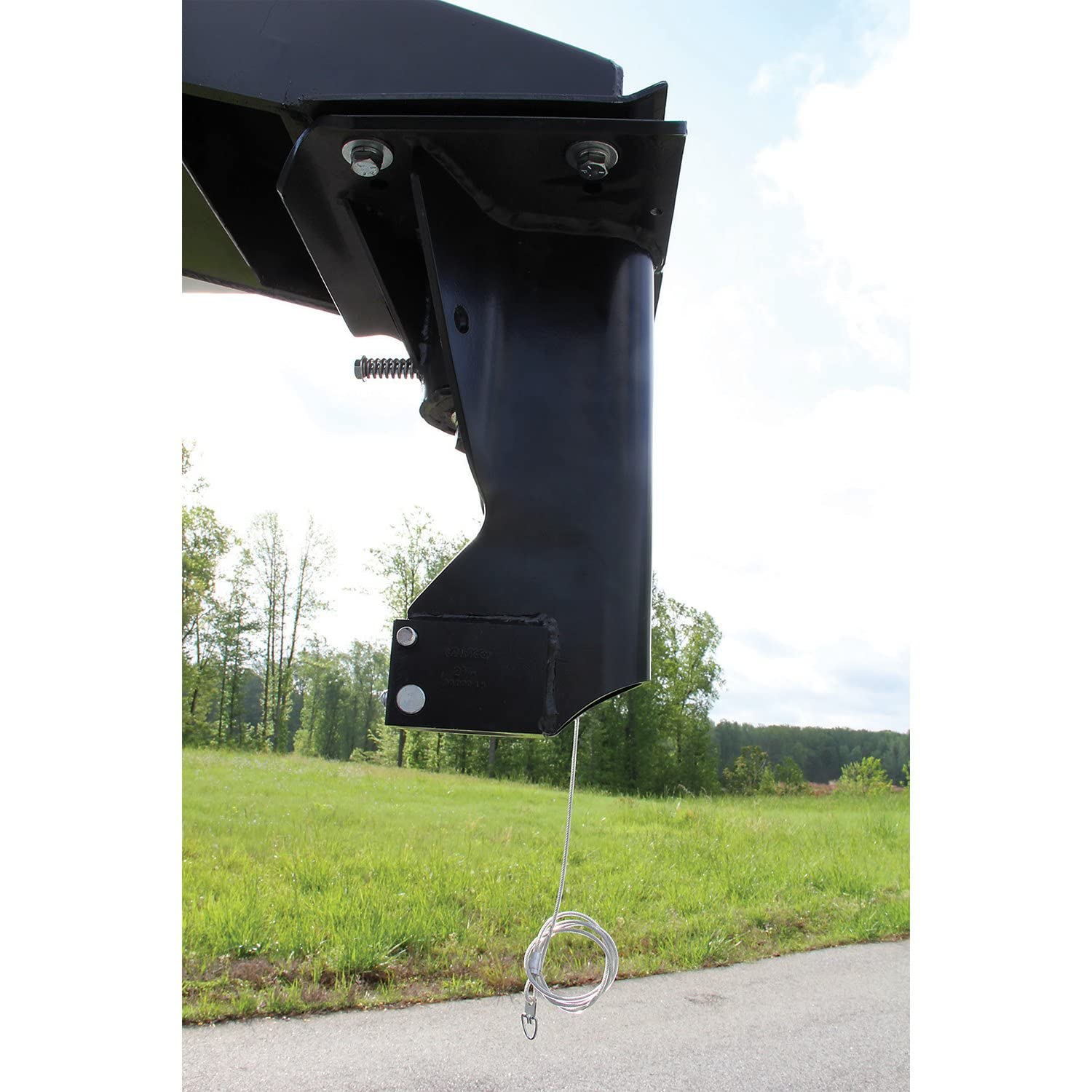 GOOSENECK ADAPTER CAMCO 48500 - 12', Converts Most Standard Fifth-Wheel Trailers To A Gooseneck Trailer; 12 Inch Height