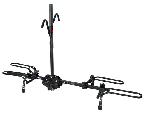 XTC2 TILT Swagman Hitch Mount Bike Rack, Black, 1-1/4" and 2" hitch receiver, class 2 or higher
