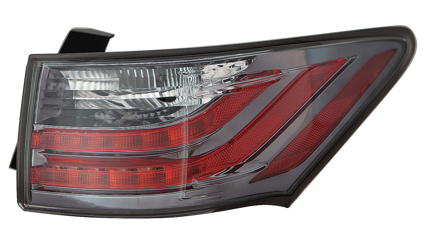 Lexus CT 200h 14-17 TO 9-16 Tail Light Passenger Side CAPA | DOT Certified 81551-76090 | LX2805128C ACK