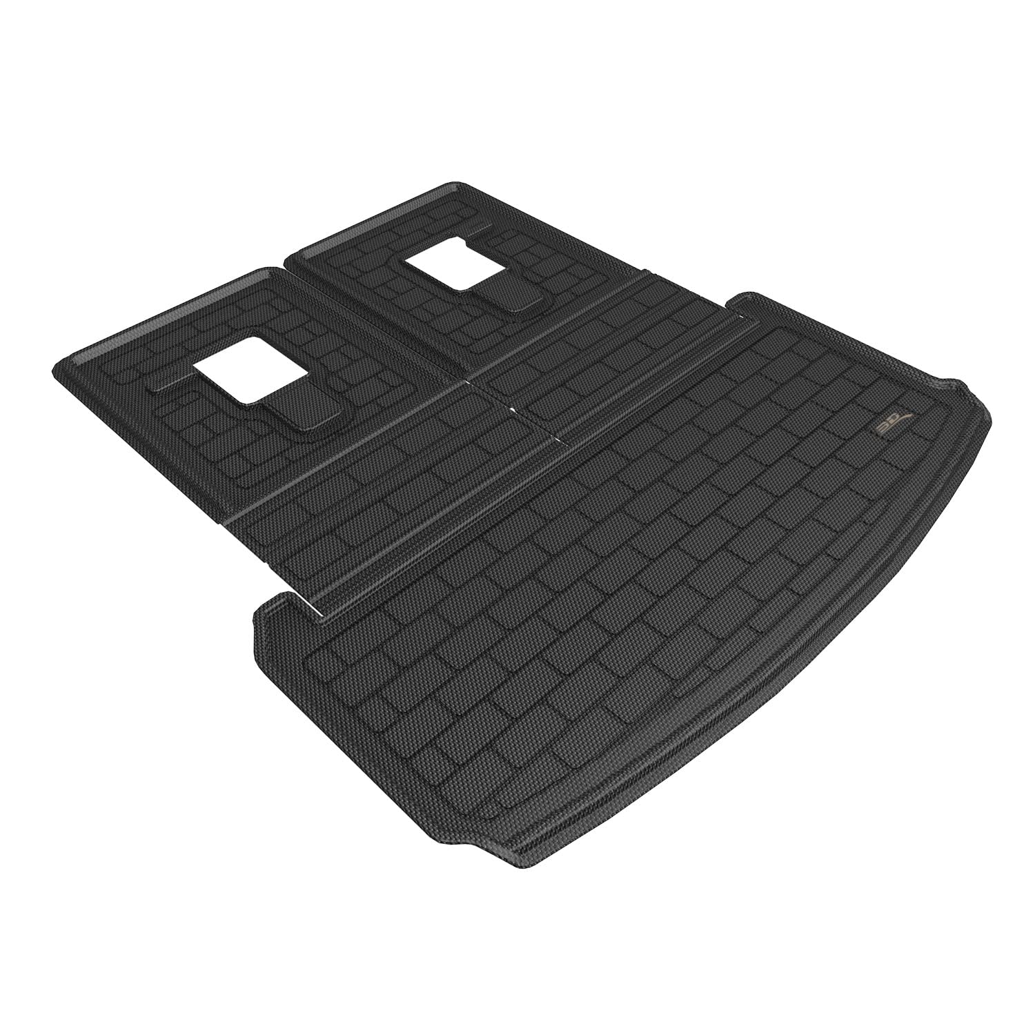 MAXpider 3D Custom Fit Kagu Cargo Liner (Black) Compatible with Jeep Grand Cherokee L (WL) 6/7-Seat 2022-2026 - Cargo Liner