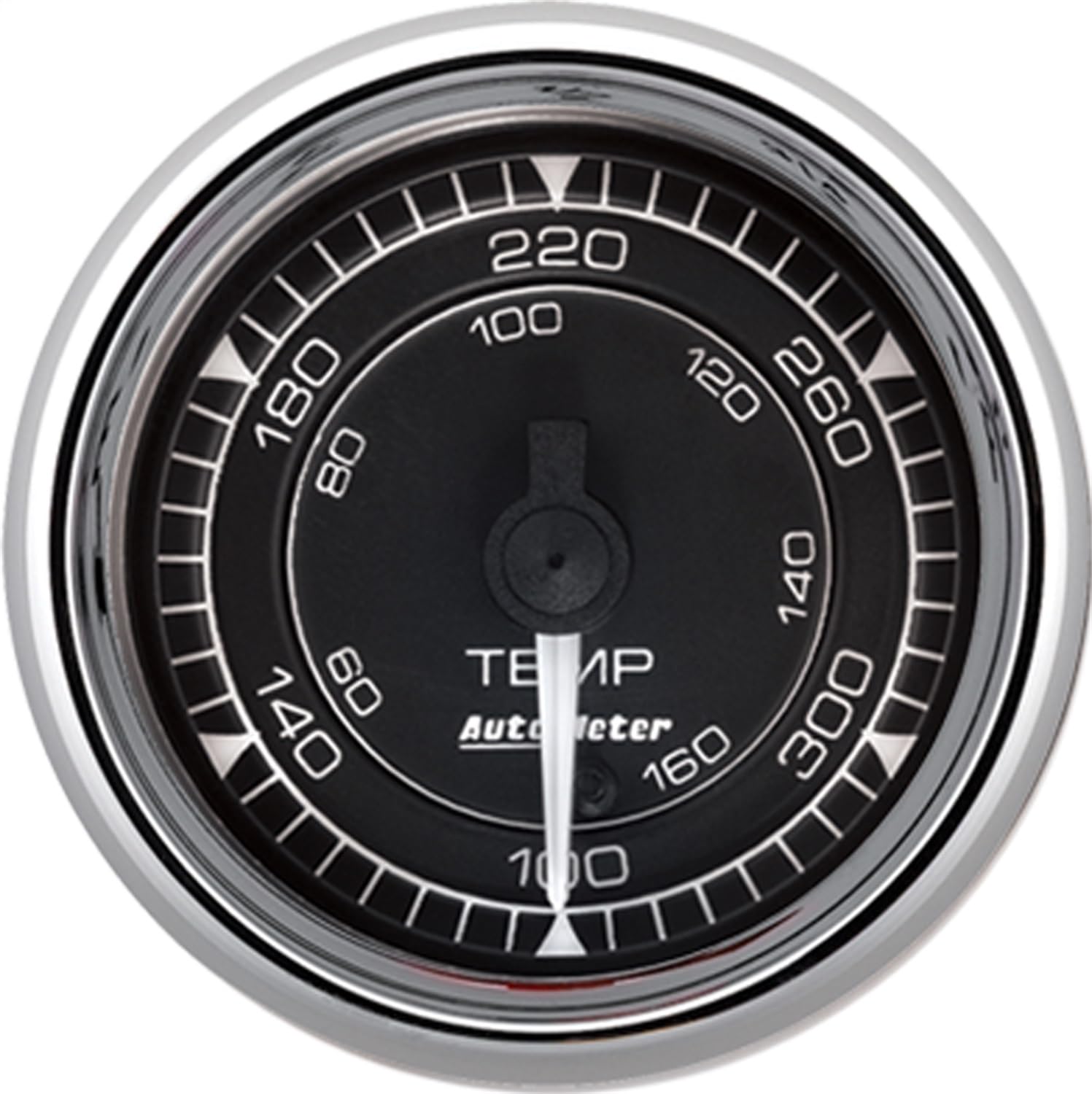 Auto Meter Water Temp Gauge 9732, 120-240 °F, Chrono Chrome