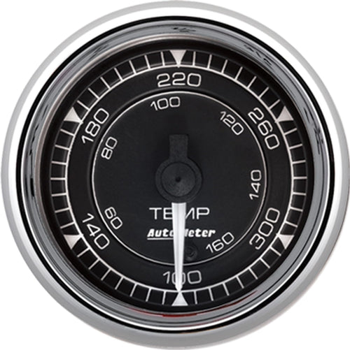 Auto Meter Water Temp Gauge 9732, 120-240 °F, Chrono Chrome