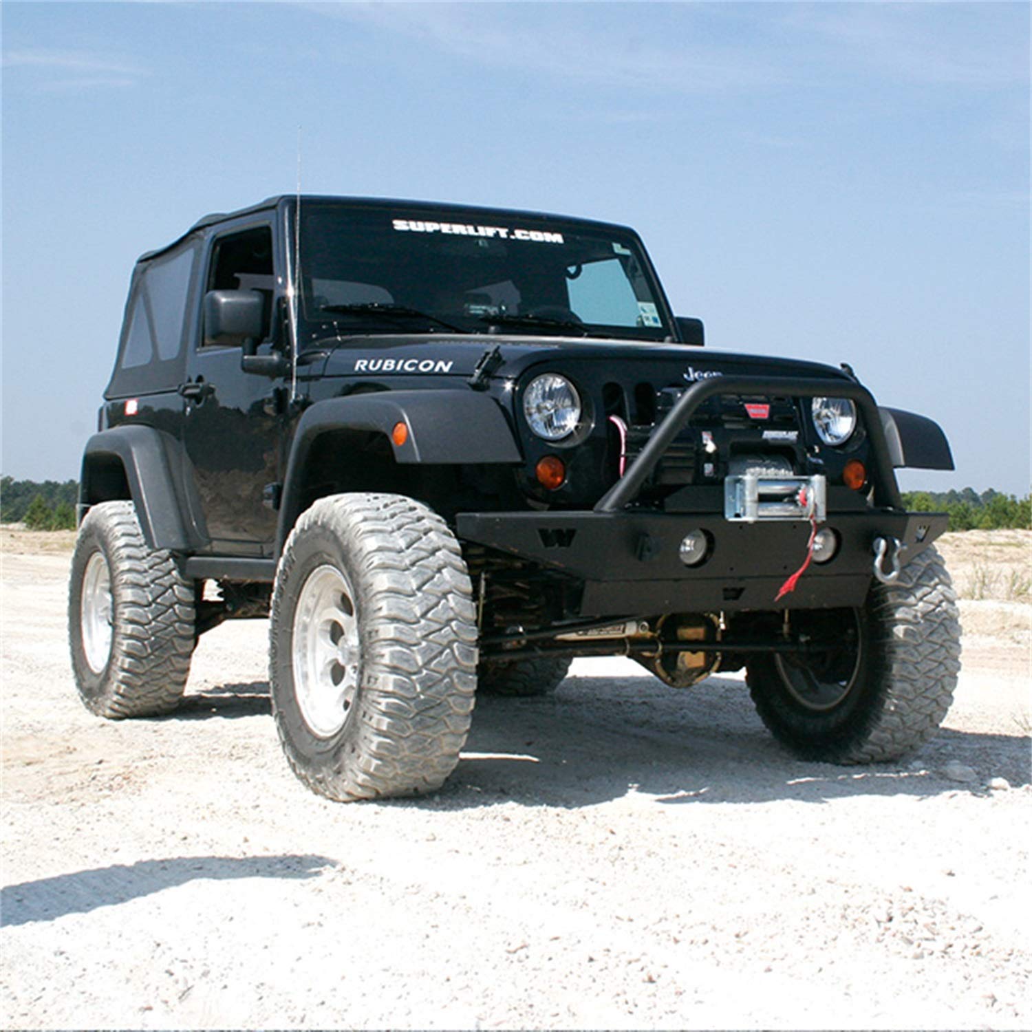 SUPERLIFT SUSPENSION RealTruck 4" Lift Kit for Jeep Wrangler JK | Complete Lift Kit with Front & Rear Bilstein 5100 Series Shocks | K927B | Fits 2007-2018 Jeep Wrangler JK 2 Door