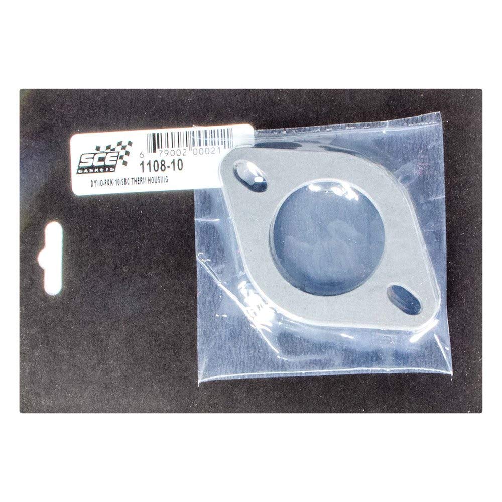 Thermostat Housing Gasket SCE Gaskets 1108-10 - 10 Pack