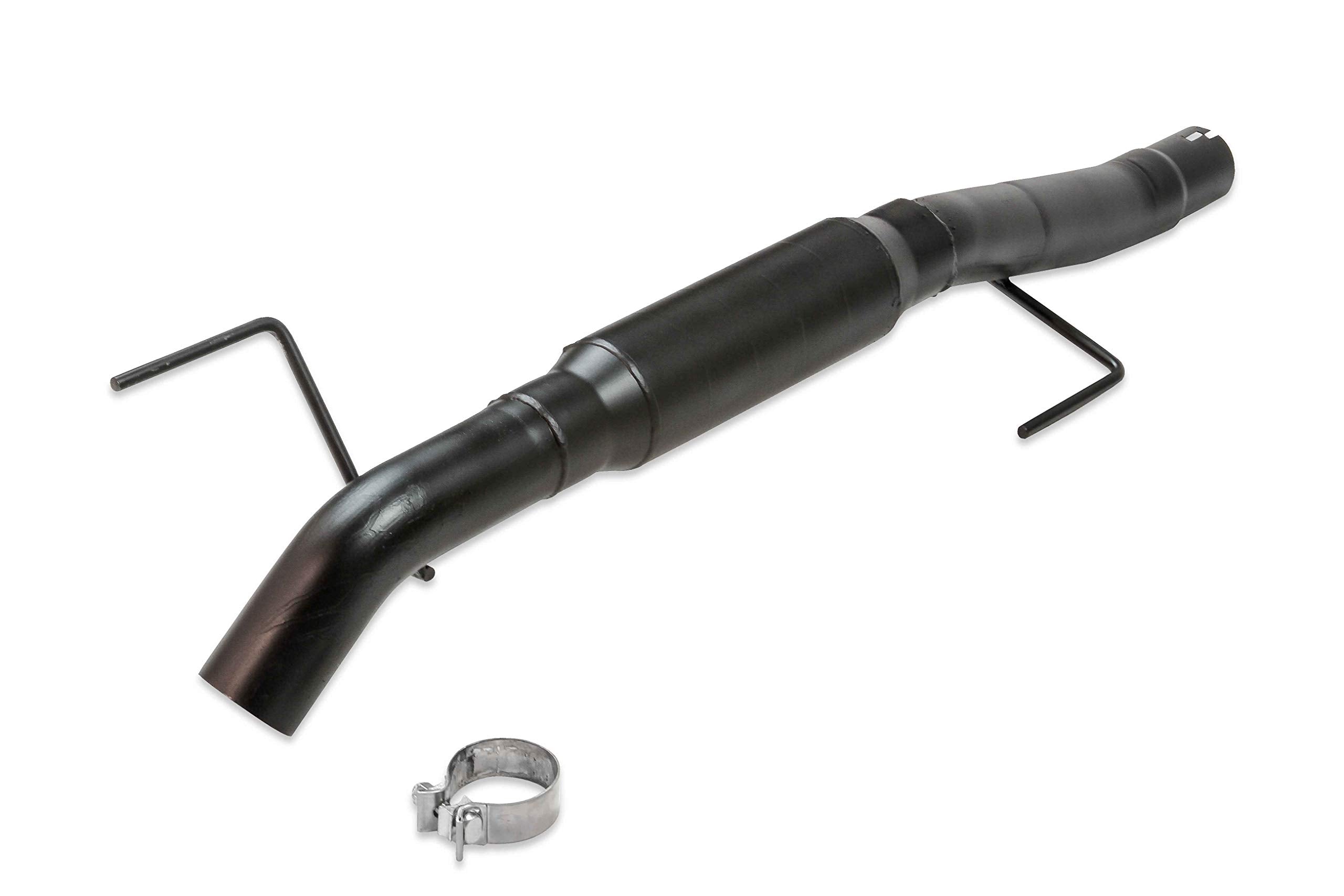 Outlaw Extreme Flowmaster 817917 Cat-Back Exhaust Kit 3 Inch 409 Stainless Steel Black Single Dump Turndown Compatible with 2015-2020 Ford F-150 2.7L 3.5L 5.0L 2/4WD All Wheelbases 2017-2020 Raptor
