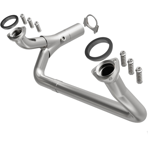 Replacement BRExhaust Front Pipe Kit 107-0174: Direct-Fit, Compatible with 88-93 C1500, C2500, K1500, K2500 4.3L, 5.0L