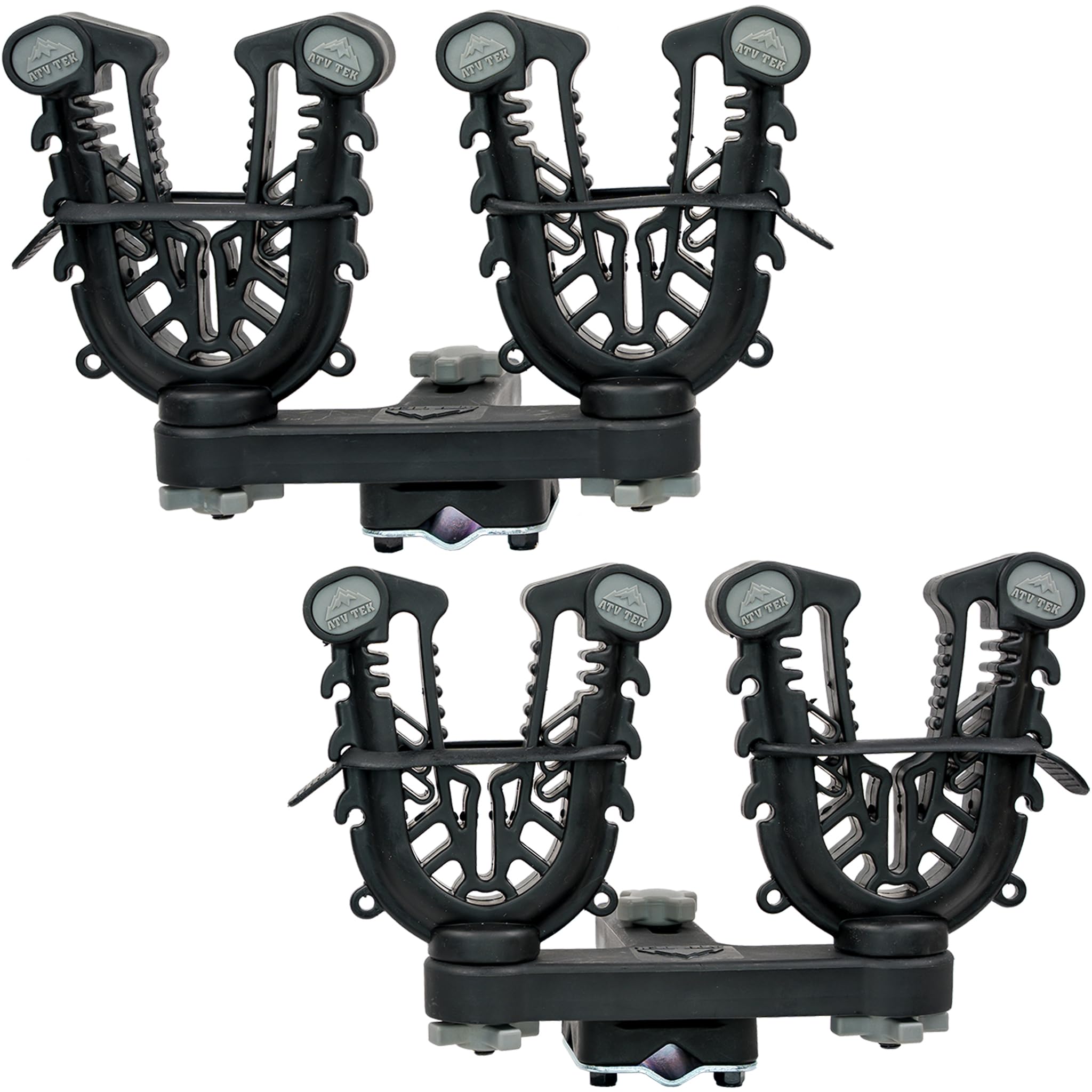 FFG2 ATV TEK, FlexGrip Pro Mounting Rack for Gun, Bow, Tools, Utilities - Double Rider