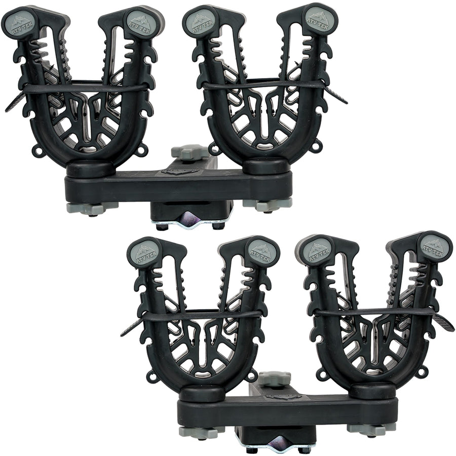 FFG2 ATV TEK, FlexGrip Pro Mounting Rack for Gun, Bow, Tools, Utilities - Double Rider