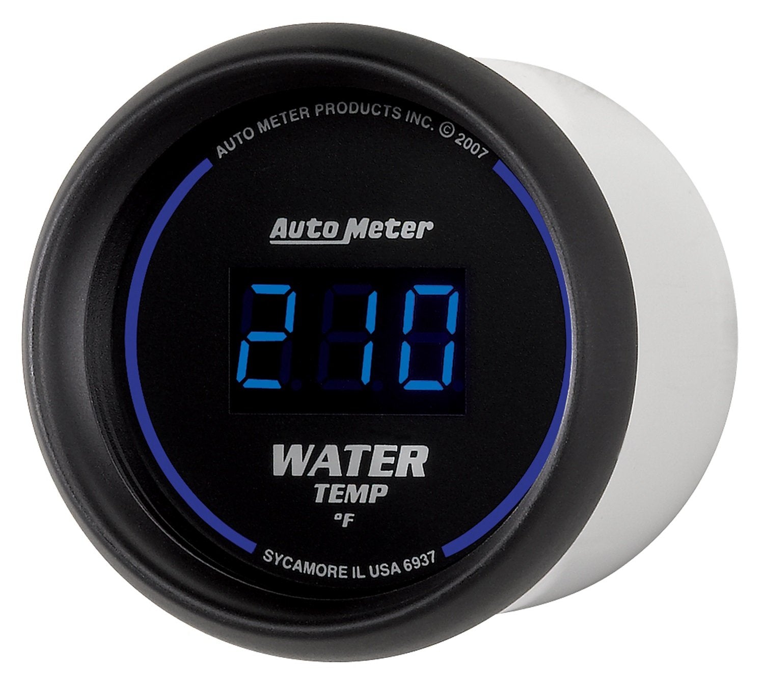 Cobalt Auto Meter 6937 Digital Water Temperature Gauge, 2 1/16"