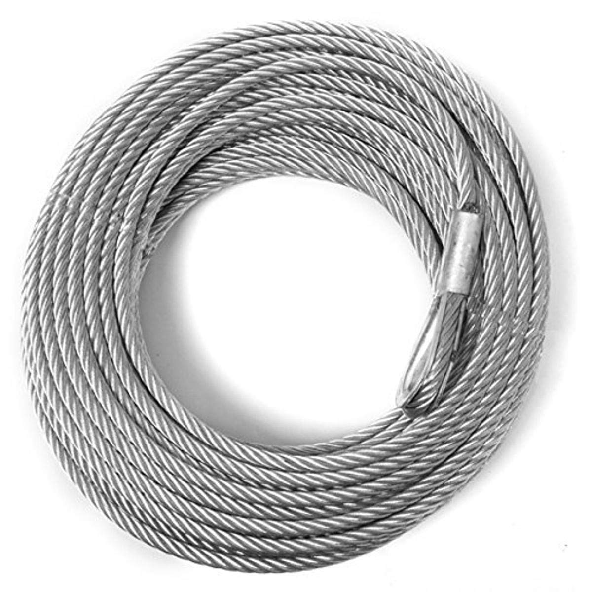 Winch Cable, Rugged Ridge | 3/16 Inch x 50 feet, ATV/UTV | 15103.51