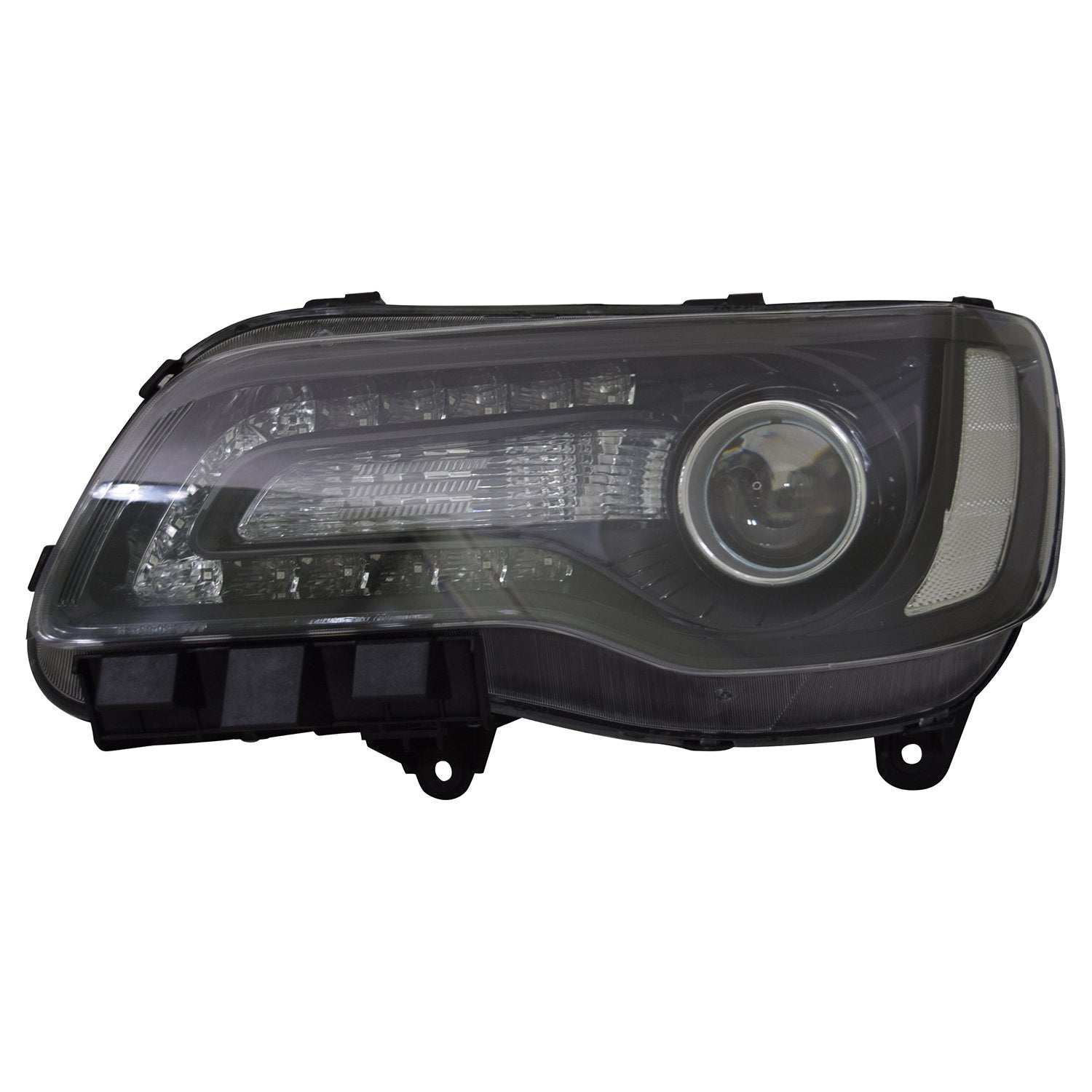 Left TYC Headlight Assembly Compatible with 2015-2017 Chrysler 300