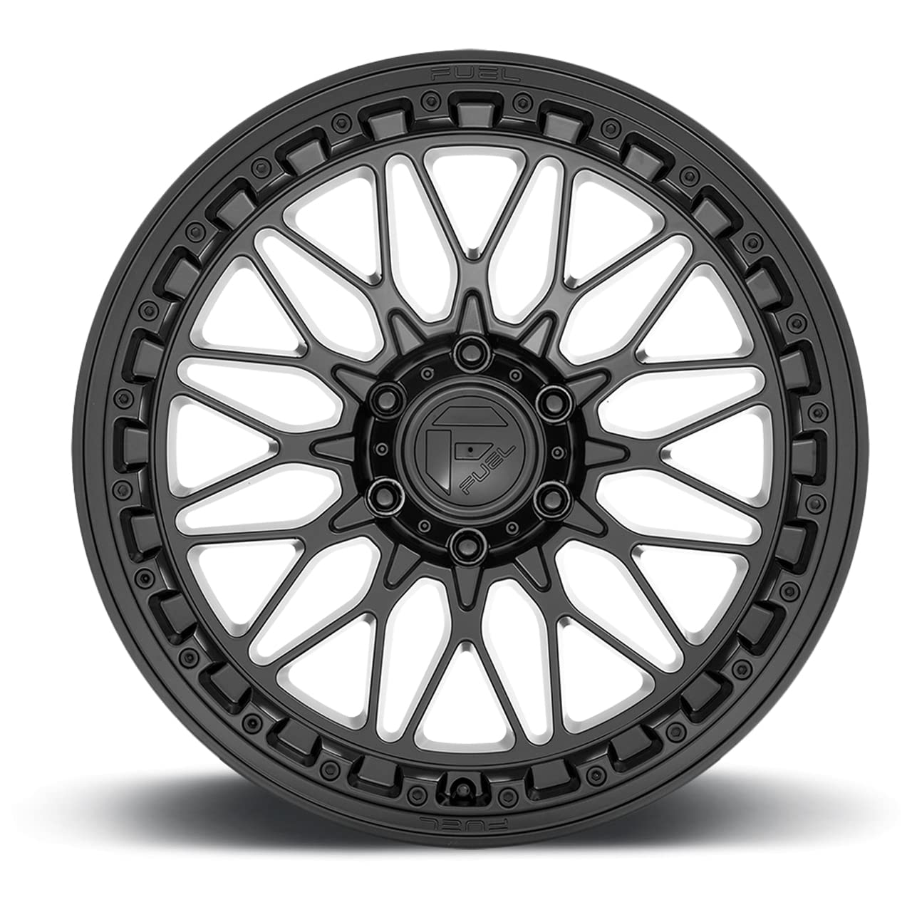 D757 TRIGGER FUEL OFF-ROAD 17X9, 5X5.0, 4.53, 12mm MATTE BLACK - D75717907545