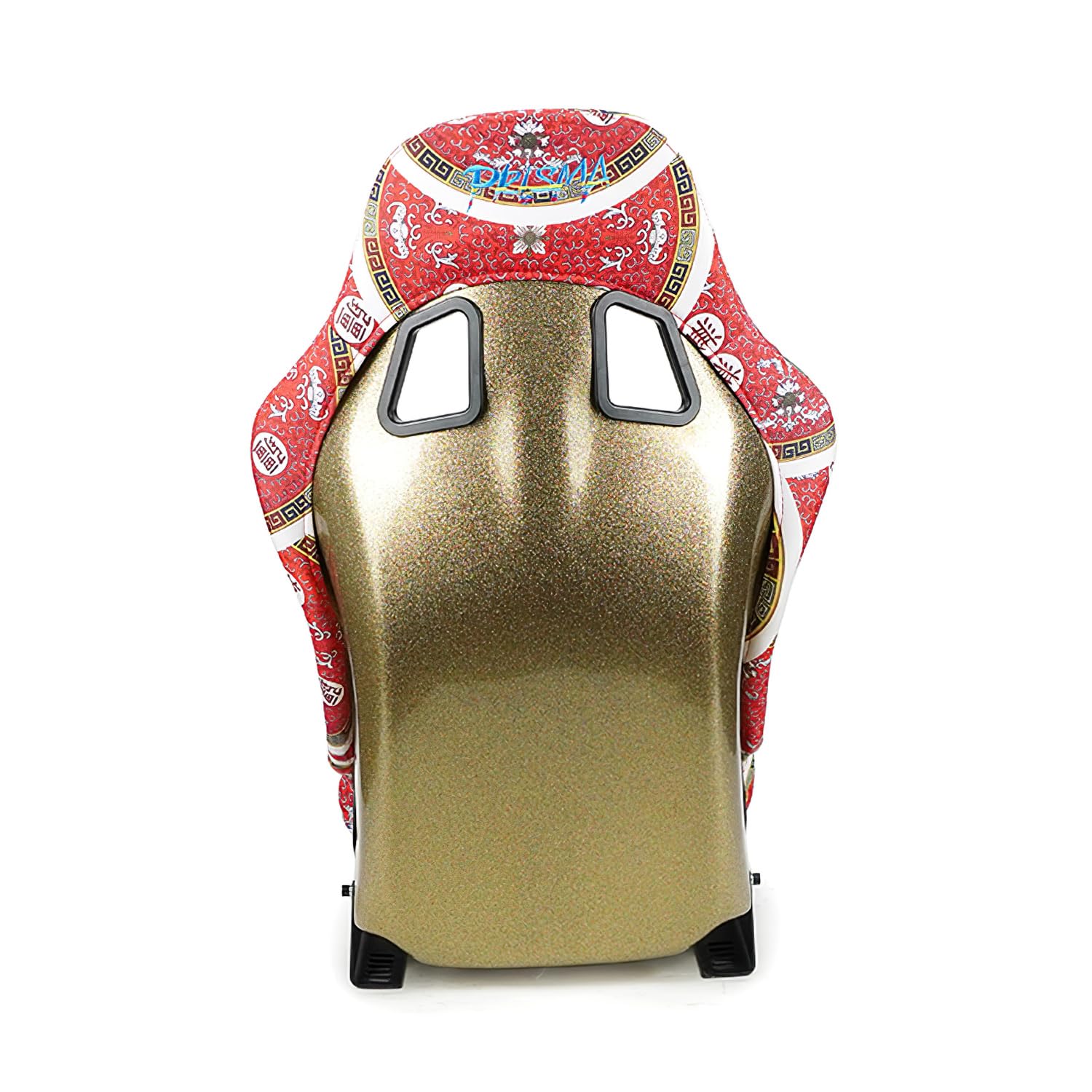 NRG Innovations Left, Right Front Prisma Fixed Back Bucket Racing Seat Compatible With Vehicle with Aftermarket Seat Brackets, 22" W X 34" H X 16" D, NRG-FRP-303-DYNASTY