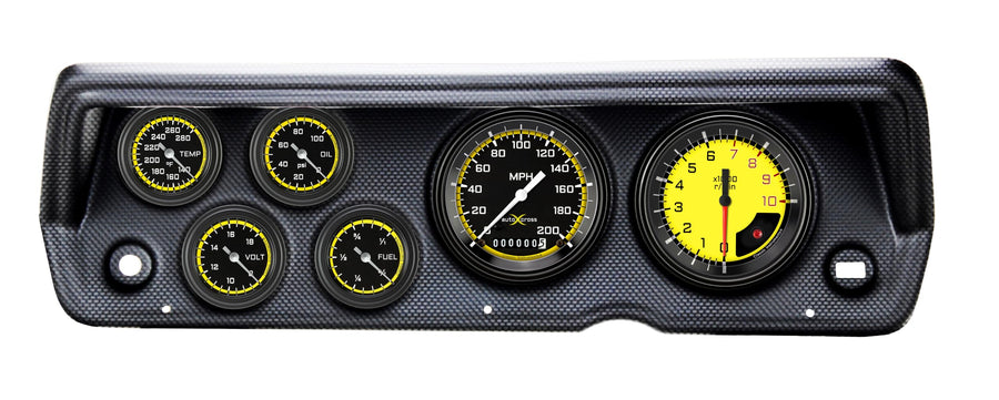 70-76 DUSTER AUTO CROSS YELLOW CDDU70AXY101CF FS 6ga SET-MOPA